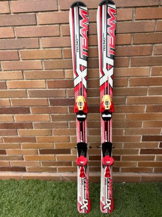Esquís TecnoPro XT Team 130cm con fijaciones