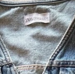 Chaleco vaquero Zara Talla M