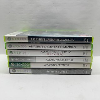 Pack 6 Giochi Assassin's Creed Xbox 360