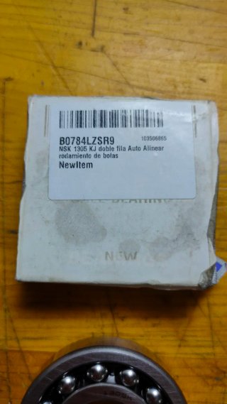 Rodamiento NSK 1305 KJ Doble Fila Auto Alinear