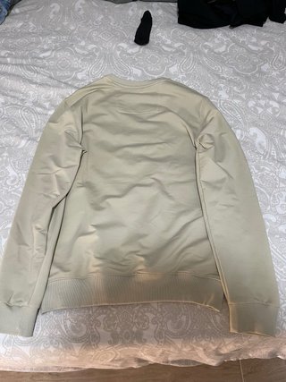 Sudadera Under Armour Beige Logo Grande