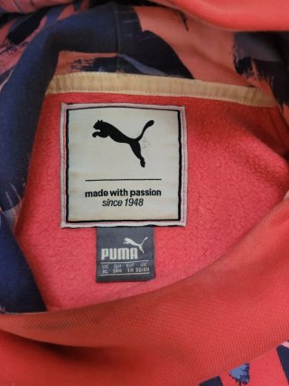 Sudadera Puma Coral con Capucha