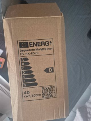 Ventilador de techo blanco