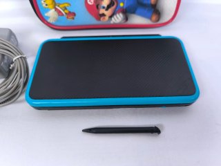 Nintendo 3DS Blu + Mario Party 100 + Accessori