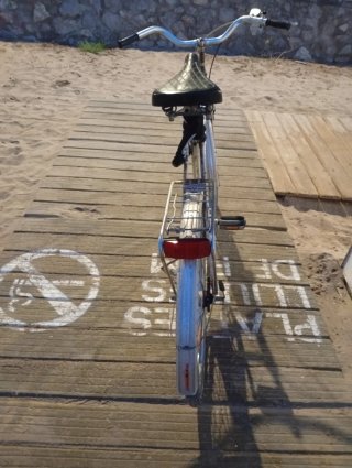 Bicicleta paseo antigua