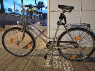 Bicicleta paseo antigua