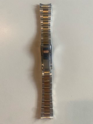 Cinturino acciaio bicolore argento/oro per Rolex20