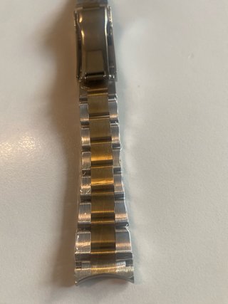 Cinturino acciaio bicolore argento/oro per Rolex20