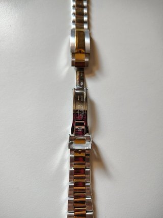 Cinturino acciaio bicolore argento/oro per Rolex20