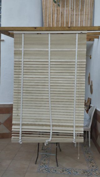 Persiana Veneciana Madera Beige