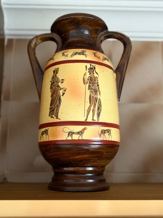 Jarrón Decorativo Estilo Griego