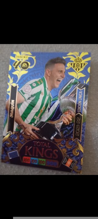 Cromo Joaquín Total Kings Edición Única