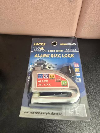 Candado Alarma Moto 110db KS8305