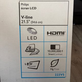 Monitor Philips 223V5 22” Full HD