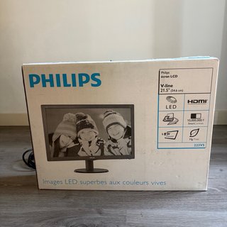 Monitor Philips 223V5 22” Full HD