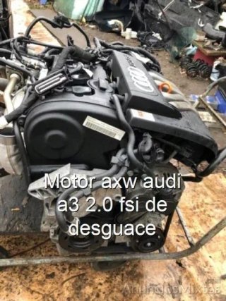Motor axw audi a3 2.0 fsi de desguace