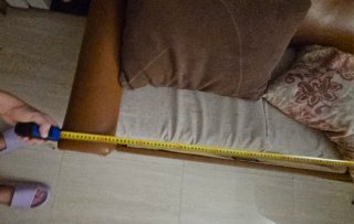 Sofá-cama  Marrón