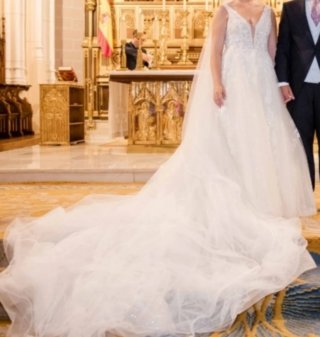 Vestido de Novia Pronovias SAI talla 40 USADO