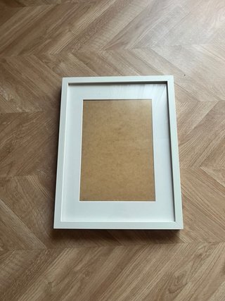 Marco blanco grande 42x32 cm