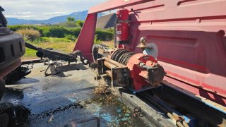 Grua portacoches renault midliner
