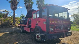 Grua portacoches renault midliner