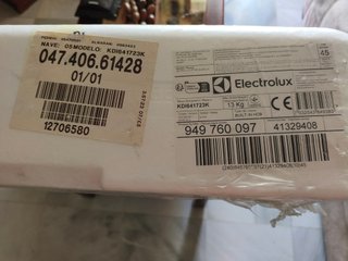 Placa mixta Gas e Inducción Electrolux KDI1641723K