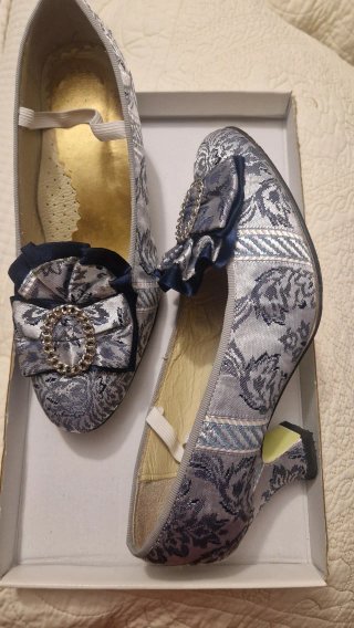 Traje de Fallera Talla 46-48 Azul