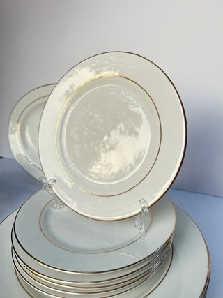 Vajilla Porcelana Imitación Limoges 6 Servicios