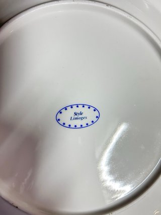 Vajilla Porcelana Imitación Limoges 6 Servicios