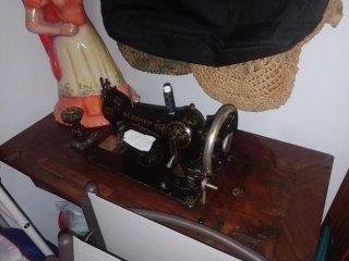 Máquina de coser antigua Dürkopp