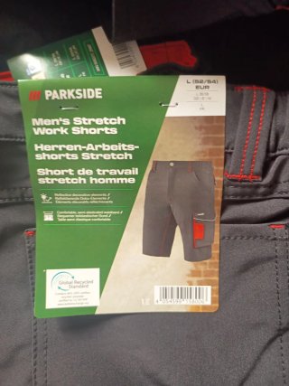 4 Pantalones cortos de trabajo PARKSIDE hombre