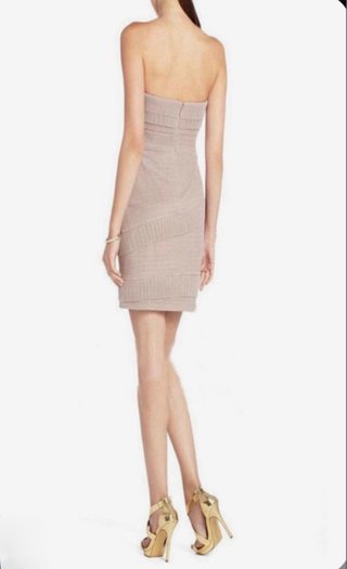 Vestido BCBG Max Azria Beige Talla XS/34