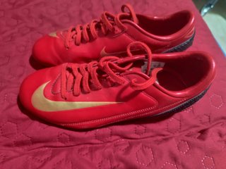 Nike Mercurial Veloci FG  Oro/Rojo 2007-2008