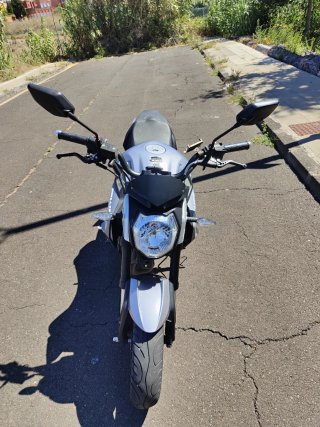 Macbor Fun 125 Plus Plata/Amarillo 6000 Km