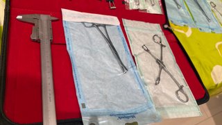 Pack 20 pinzas + 5 piezas + Calibrador