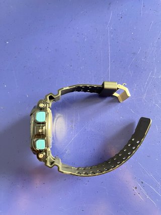 Reloj Casio Shock Negro y Azul Nuevo