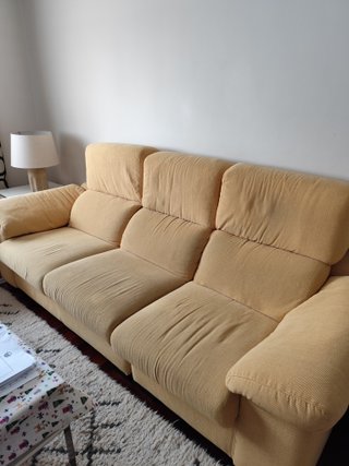 Sofá 3+2 plazas con 1 asiento reclinable