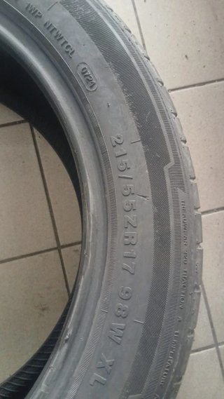 2 Neumáticos 215/55 R17 98W