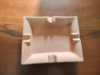 Posacenere in terracotta 16x20 cm