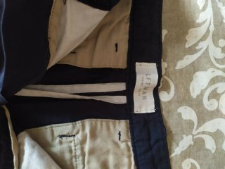 Pantalón corto azul hombre