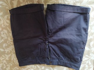 Pantalón corto azul hombre