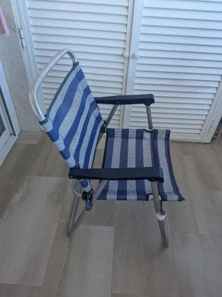 Silla de playa plegable Tara