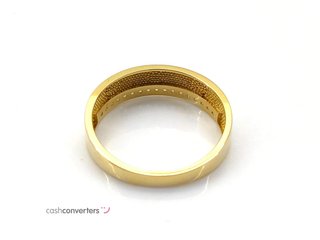 alianza oro 18k con circonita