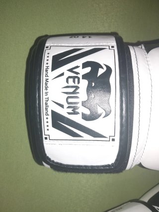 Guantes de Boxeo Venum Blancos 14 oz