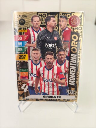 Carta Fútbol LaLiga Momentum Oro Girona FC