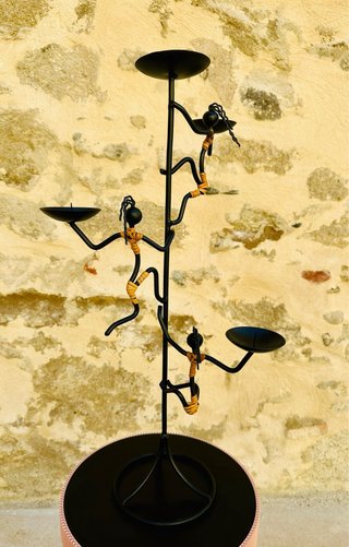 Candelabro Mid-Century Estilo Laurids Lønborg 52cm