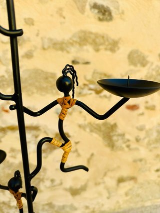Candelabro Mid-Century Estilo Laurids Lønborg 52cm