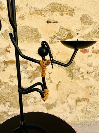 Candelabro Mid-Century Estilo Laurids Lønborg 52cm
