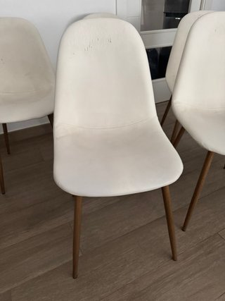 Conjunto 4 Sillas Maison du Monde Blancas
