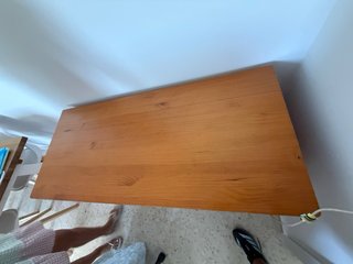 Escritorio de madera